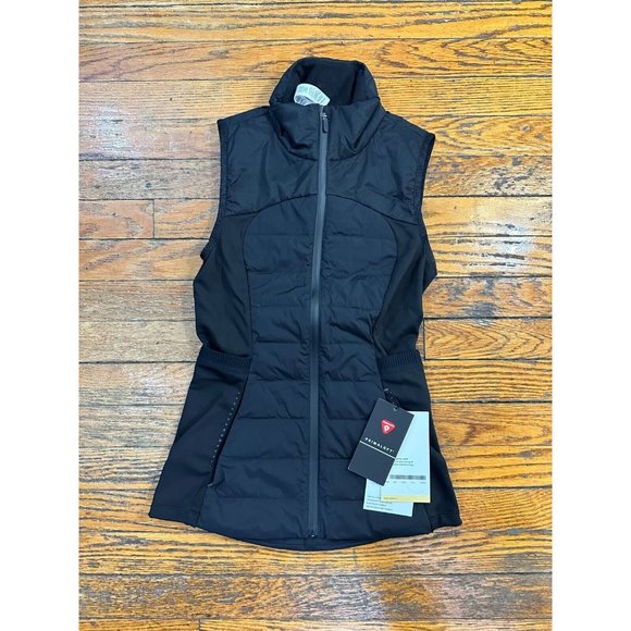 SOLD — Lululemon Down for It All Vest Color Black Size 0 - Picture 1 of 1